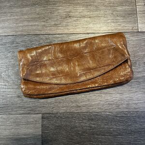Vintage Gianni Chiarini Leather Clutch handbag Made in Italy